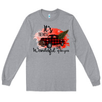 Heather Grey It s The Most Wonderful Time Of The Year Long Sleeve Tee - Bettercallsaul