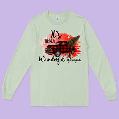 It S The Most Wonderful Time Of The Year Long Sleeve Tee Designed By Bettercallsaul