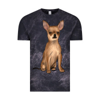 Cloud Black chihuahua Vintage Tee - JahusDesignShop