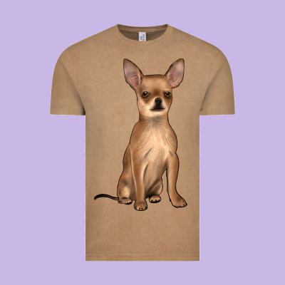 Chihuahua Vintage Tee Designed By Jahusdesignshop