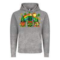 Cloud Rock st. patricks  gnomies with rainbow Vintage Hoodie - BundleAndBundleShop