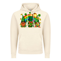 Vintage Artic st. patricks  gnomies with rainbow Vintage Hoodie - BundleAndBundleShop