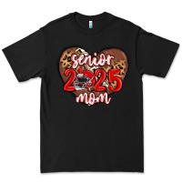 Black senior 2025 mom football Premium Tee - MaliasSmallBusiness