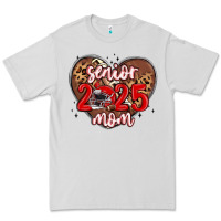 Dove Grey senior 2025 mom football Premium Tee - MaliasSmallBusiness