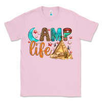 Bubblegum Pink Camp Life Classic Tee - BundleAndBundleShop