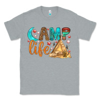 Heather Grey Camp Life Classic Tee - BundleAndBundleShop