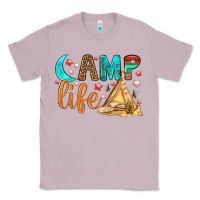 Lilac Camp Life Classic Tee - BundleAndBundleShop