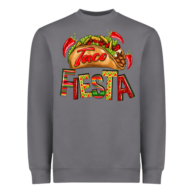 Taco Fiesta Heavyweight Sweatshirt by texasbilliewilder | Teevron