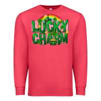 Cardinal St. Patrick's Day lucky charm Premium Sweatshirt - FaDigitalArtStudio