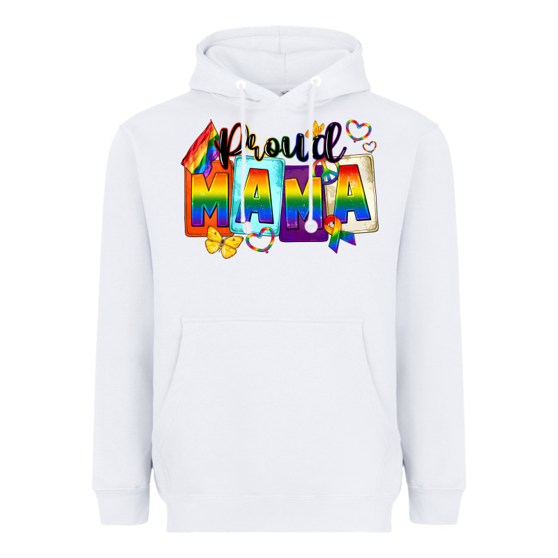 Proud Mama Heavyweight Hoodie by FaDigitalArtStudio | Teevron