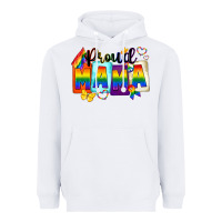 White proud mama Heavyweight Hoodie - FaDigitalArtStudio