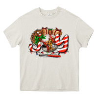 Cream joy with baseball and christmas gift and candies Heavy Core Tee - AdoDesignShop