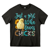 Asphalt Western Just A Girl Who loves Chicks Heavy Core Tee - LillyAllenDesigns
