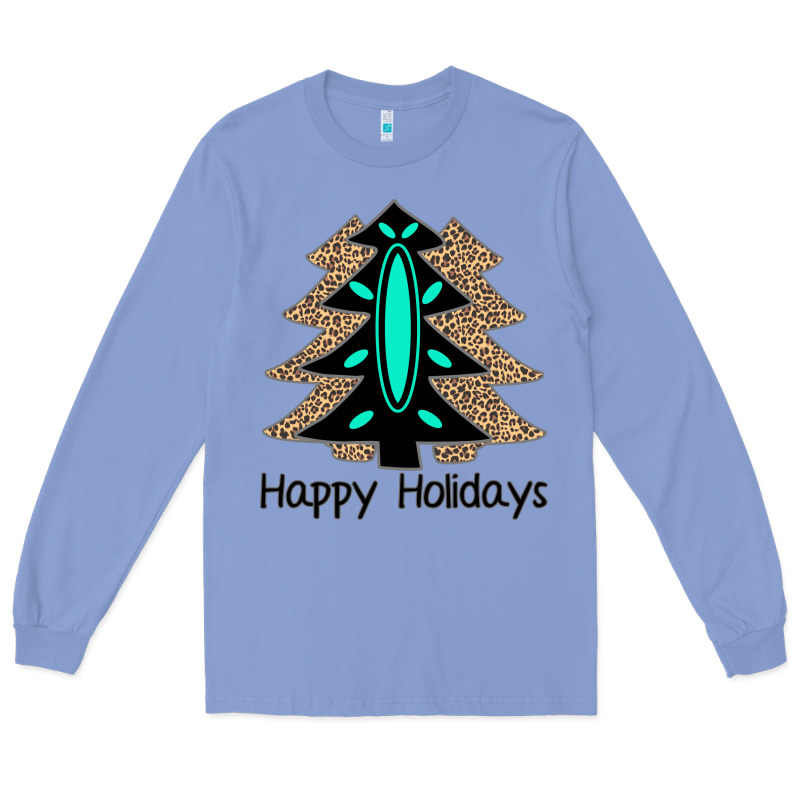 Happy Holidays Tree Long Sleeve Tee by Bettercallsaul | Teevron