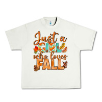 Pistachio just a girl who loves fall Urban Heavy Tee - BundleAndBundleShop