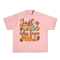 Just A Girl Who Loves Fall Urban Heavy Tee | Teevron