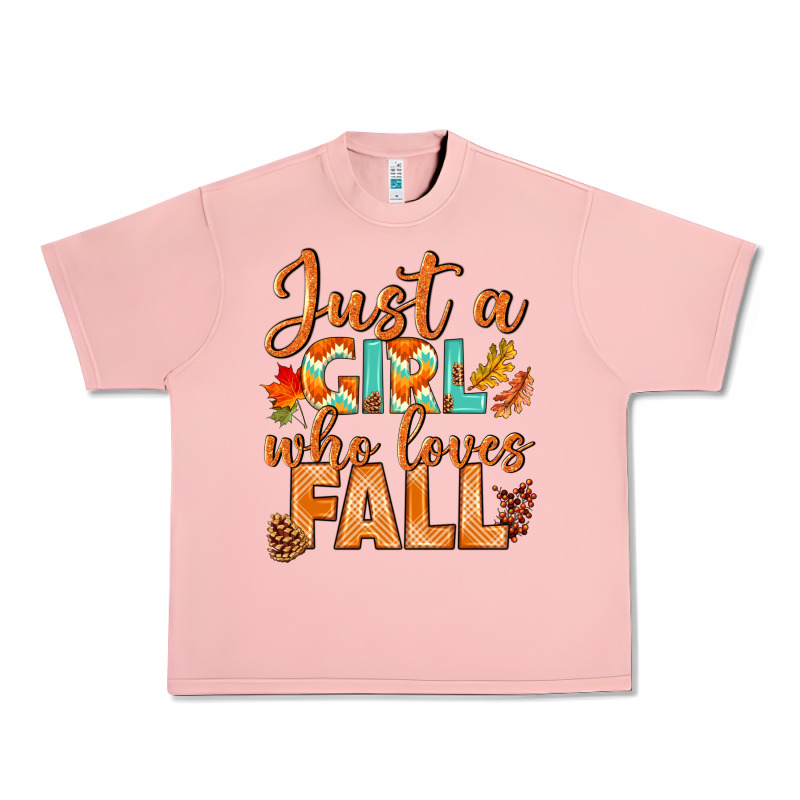 Just A Girl Who Loves Fall Urban Heavy Tee by BundleAndBundleShop | Teevron