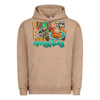 Pigment Burro Pumpkin Pie Fixes Everything Urban Hoodie - CowhideDigitalArt