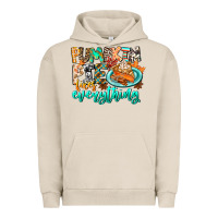 Pigment French Oak Pumpkin Pie Fixes Everything Urban Hoodie - CowhideDigitalArt