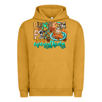 Pigment Peanut Butter Pumpkin Pie Fixes Everything Urban Hoodie - CowhideDigitalArt