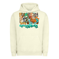 Pigment Pistachio Pumpkin Pie Fixes Everything Urban Hoodie - CowhideDigitalArt