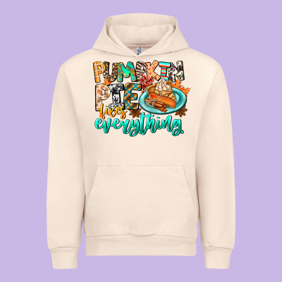 Pumpkin Pie Fixes Everything Urban Hoodie Designed By Cowhidedigitalart
