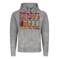 Cloud Rock Battery Life Of A Bus Driver Vintage Hoodie - BundleAndBundleShop
