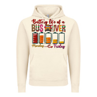 Vintage Artic Battery Life Of A Bus Driver Vintage Hoodie - BundleAndBundleShop