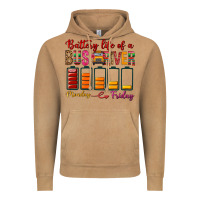 Battery Life Of A Bus Driver Vintage Hoodie | Teevron