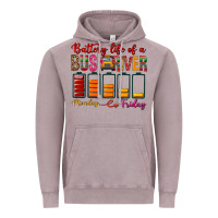 Vintage Zinc Battery Life Of A Bus Driver Vintage Hoodie - BundleAndBundleShop