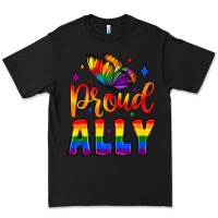 Black proud ally Premium Tee - JahusDesignShop
