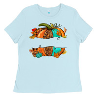 Custom Pumpkin Name Ladies Tee | Teevron