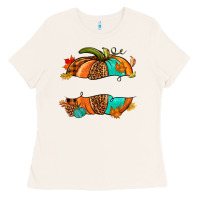 Bone custom pumpkin name Ladies Tee - NancyCooperArtShop
