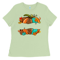 Matcha custom pumpkin name Ladies Tee - NancyCooperArtShop