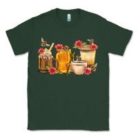 Sports Green Honey And Bee With Flower Coffee Cup Classic Tee - BundleAndBundleShop