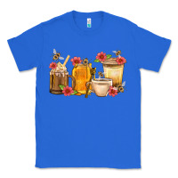 True Royal Honey And Bee With Flower Coffee Cup Classic Tee - BundleAndBundleShop