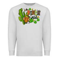 Dove Grey un pinch able St. Patrick's Premium Sweatshirt - FaDigitalArtStudio