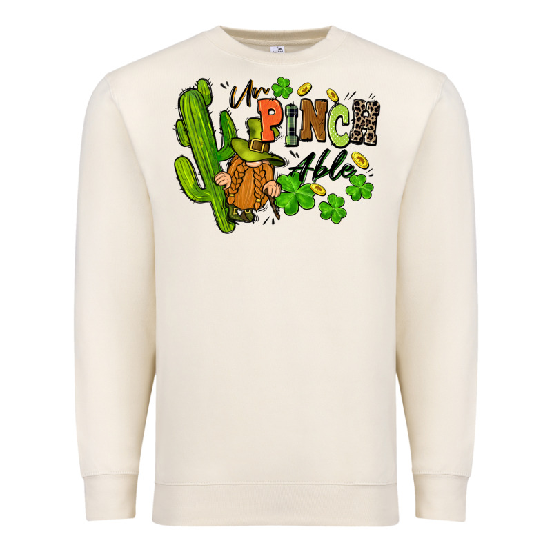 Un Pinch Able St. Patrick's Premium Sweatshirt by FaDigitalArtStudio | Teevron