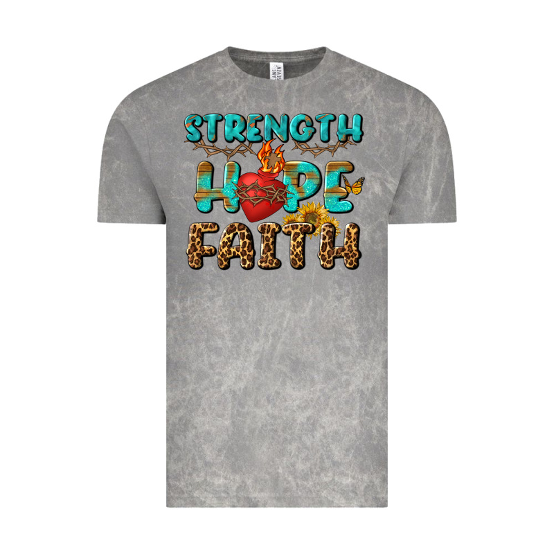 Strength Hope Faith Vintage Tee by BundleAndBundleShop | Teevron