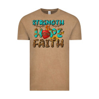 Vintage Coffee Strength Hope Faith Vintage Tee - BundleAndBundleShop