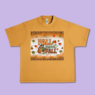 Fall Sweet Fall Tumbler Urban Heavy Tee Designed By Bundleandbundleshop