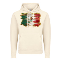 Vintage Artic mexican flag with leopard Vintage Hoodie - RanaPortraitStore