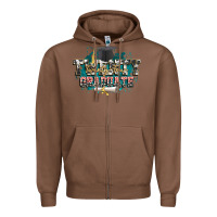 Chestnut Twenty twenty four graduate Zipper Hoodie - CowGirlArtShop