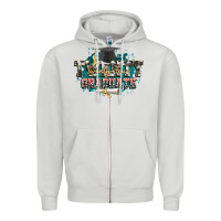 Dove Grey Twenty twenty four graduate Zipper Hoodie - CowGirlArtShop