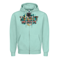 Seafoam Twenty twenty four graduate Zipper Hoodie - CowGirlArtShop