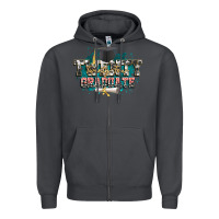 Smoke Twenty twenty four graduate Zipper Hoodie - CowGirlArtShop