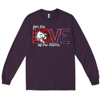 Plum For the Love of the Rams Long Sleeve Tee - Bettercallsaul