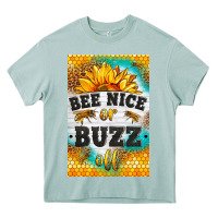 Arona bee nice or buzz off Heavy Core Tee - LillyAllenDesigns