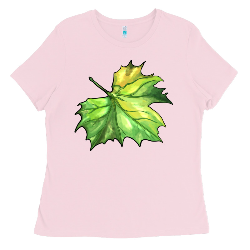 Green Leaf Ladies Tee by BarkalooDesign | Teevron