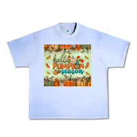 Grape Ice hello pumpkin season tumbler Urban Heavy Tee - BundleAndBundleShop